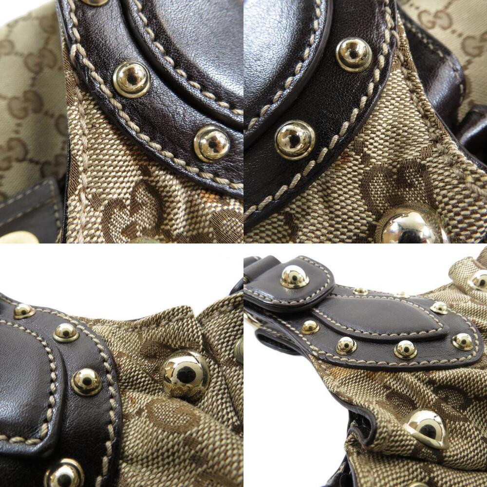 Gucci hobo bag GG Pelham leather handles canvas - Picture 9 of 11